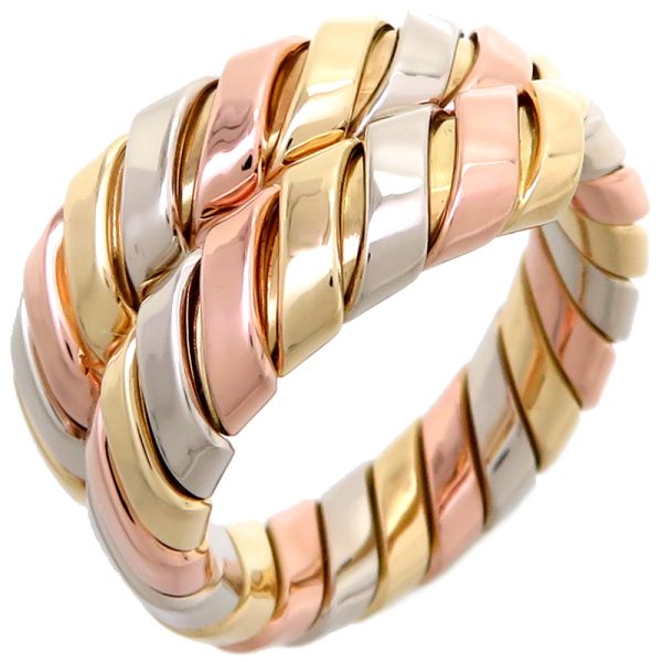 fdh79646 1 BVLGARI Yellow Gold Ring Tubogas