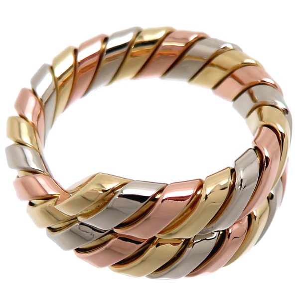 fdh79646 2 BVLGARI Yellow Gold Ring Tubogas