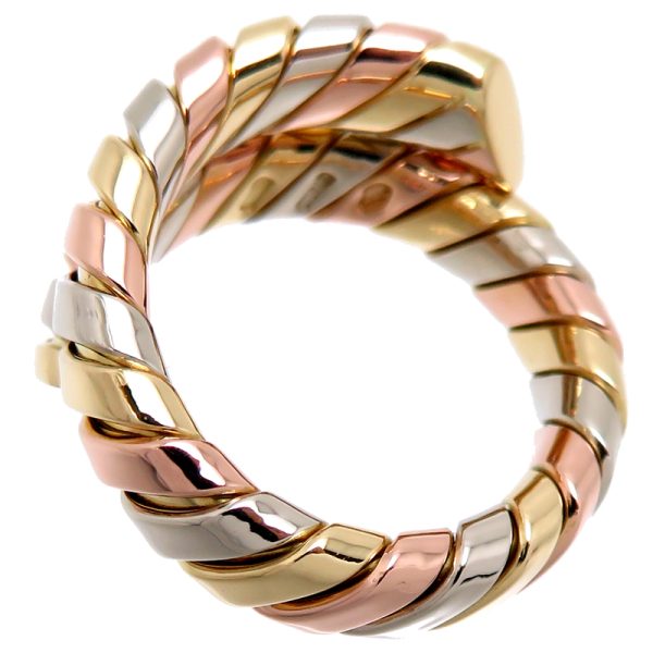 fdh79646 3 BVLGARI Yellow Gold Ring Tubogas