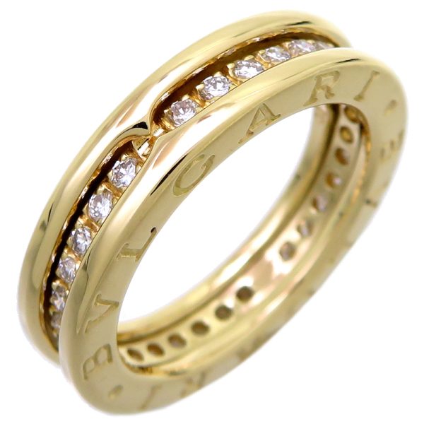 fdh80705 1 Bulgari Diamond Yellow Gold Ring