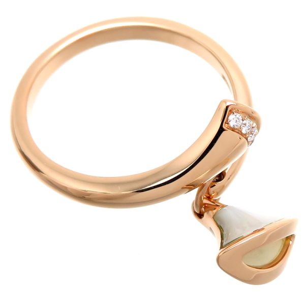 fdh80897 2 Bulgari Diva Dream Small Pink Gold Ring