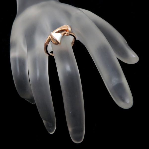 fdh80897 8 Bulgari Diva Dream Small Pink Gold Ring