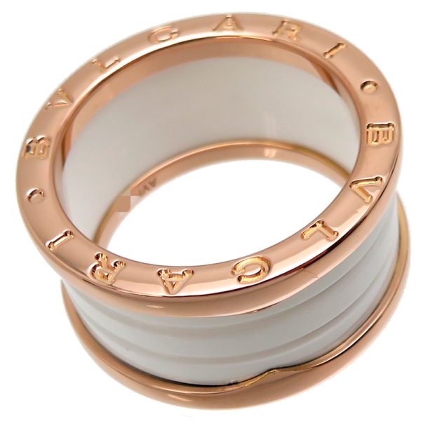 fdh81613 3 Bulgari 4 Band Yellow Gold Ring