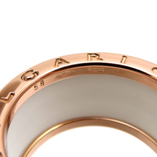 fdh81613 5 Bulgari 4 Band Yellow Gold Ring