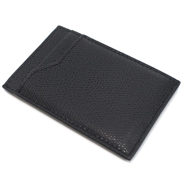 fen7m0328011 4 FENDI Card Case Ff Monogram Leather Black