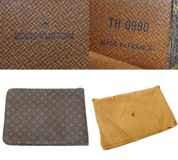 ff3614 5 Louis Vuitton Monogram Posh Document Case