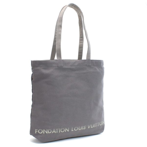 flv0000000565011 1 LOUIS VUITTON Tote Bag Gray