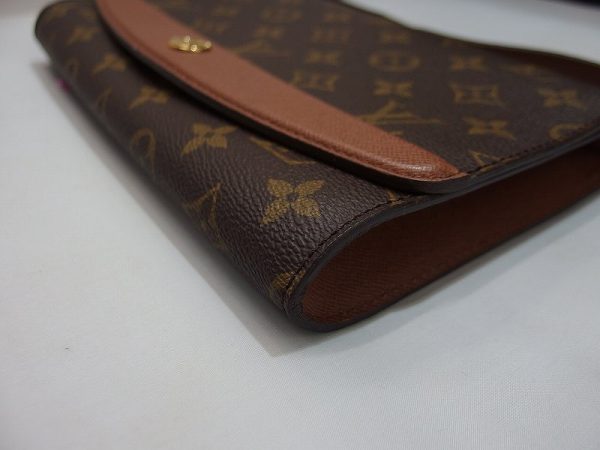 fud205618404 9 Louis Vuitton Bordeaux 24 Monogram Shoulder Clutch Bag Brown