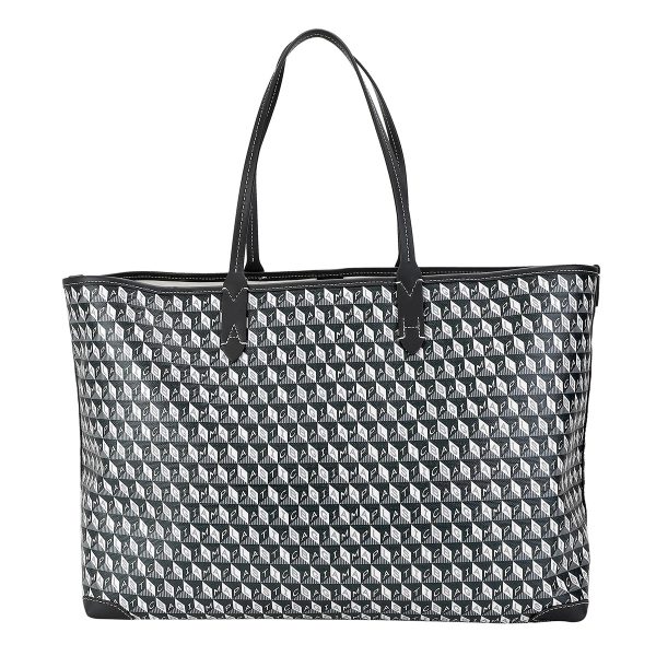 gan5050925148177 2 Anya Hindmarch Tote Bag Dark Gray