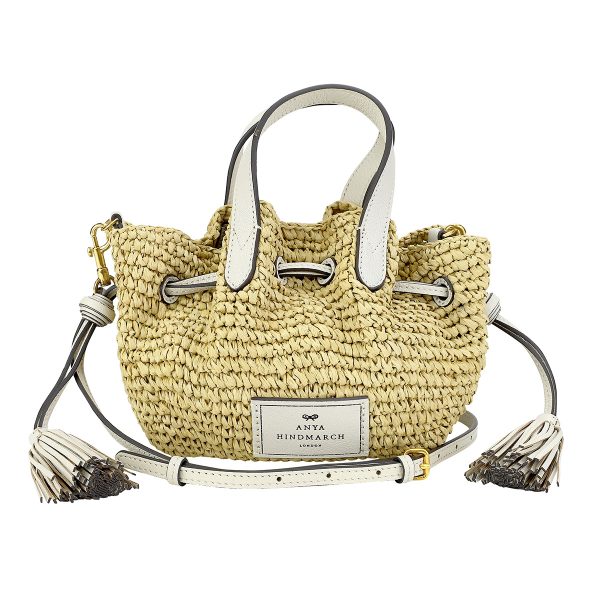 gan5050925175500 1 Anya Hindmarch Shoulder Bag Beige