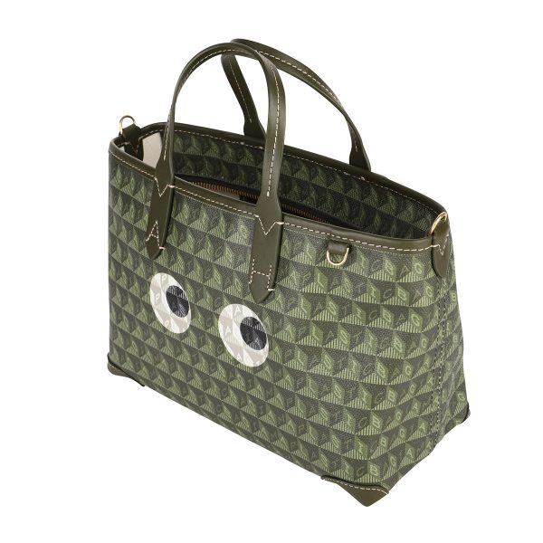 gan5050925187541 4 Anya Hindmarch Tote Bag Eyes Green