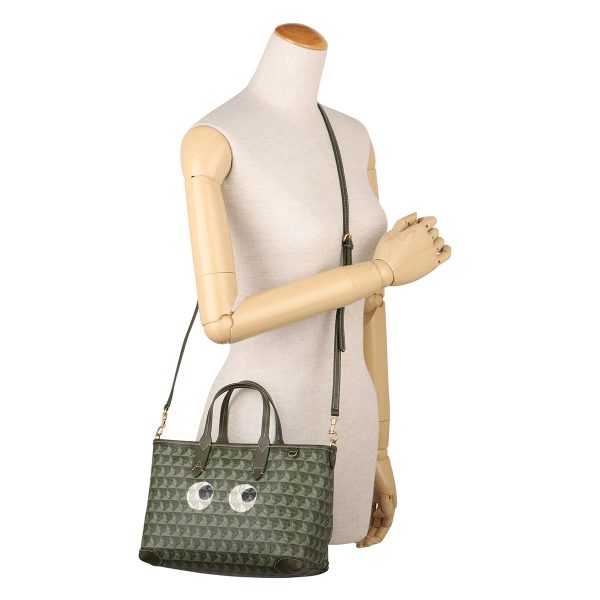 gan5050925187541 6 Anya Hindmarch Tote Bag Eyes Green