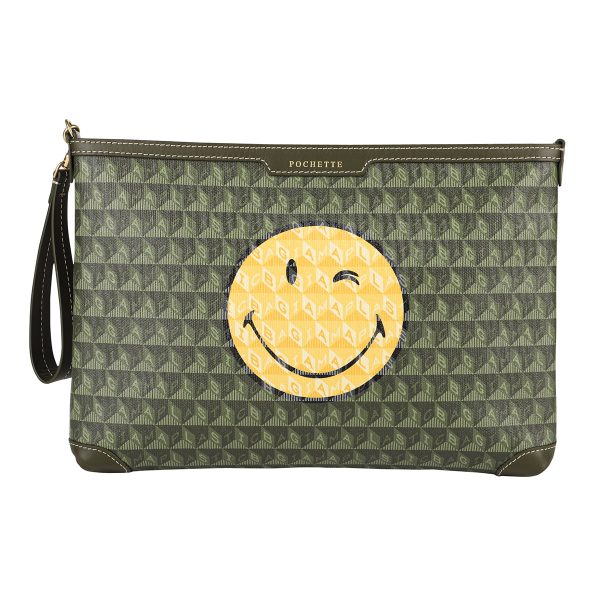 gan5050925187572 1 Anya Hindmarch Clutch Bag Green