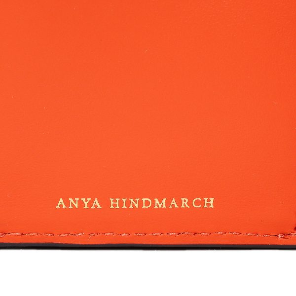 gan5050925188050 9 Anya Hindmarch Trifold Wallet Zanny Olive Green