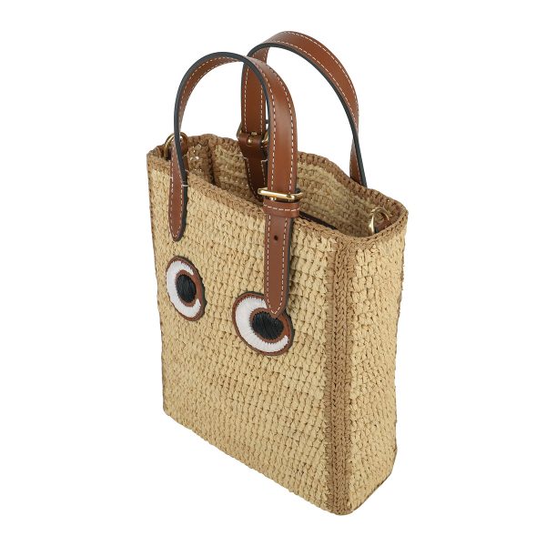 gan5050925189057 4 Anya Hindmarch Shoulder Bag Eyes Beige