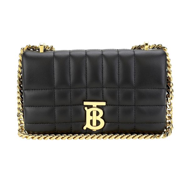 gbb8059492a1189 1 Burberry Laura Shoulder Bag Black Gold