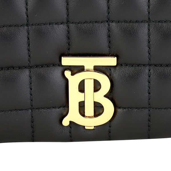 gbb8059492a1189 9 Burberry Laura Shoulder Bag Black Gold