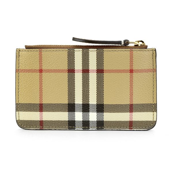 gbb8070420a7026 2 Burberry Vintage Check Card Case Beige