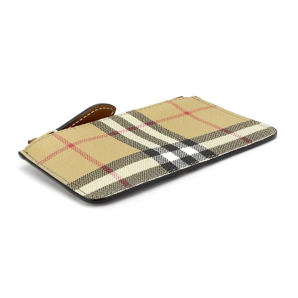 gbb8070420a7026 3 Burberry Vintage Check Card Case Beige