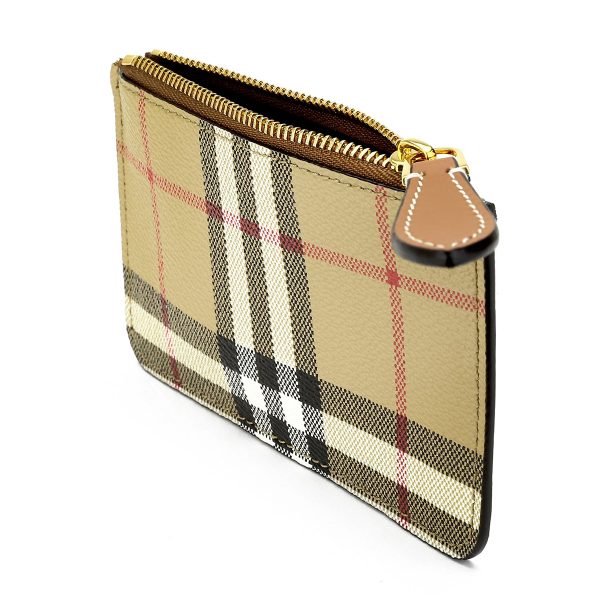 gbb8070420a7026 4 Burberry Vintage Check Card Case Beige