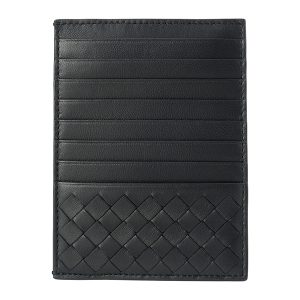 gbo162156v001n1000 1 FERRAGAMO long wallet bi fold Gancini flap wallet black