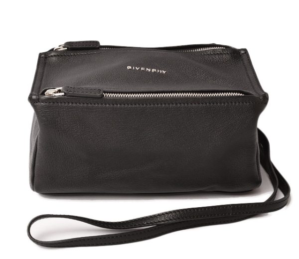 giv 19 001 1 Givenchy Pandora shoulder bag black silver