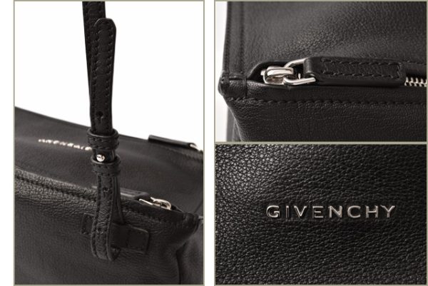 giv 19 001 5 Givenchy Pandora shoulder bag black silver