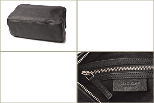 giv 19 001 9 Givenchy Pandora shoulder bag black silver