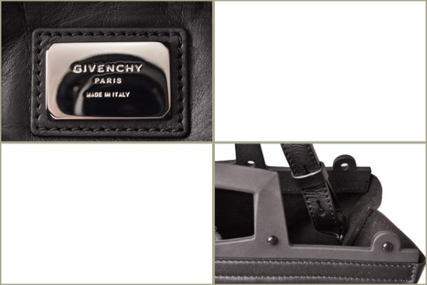 giv 19 011 10 Givenchy RAVE Frame tote shoulder Bag Black