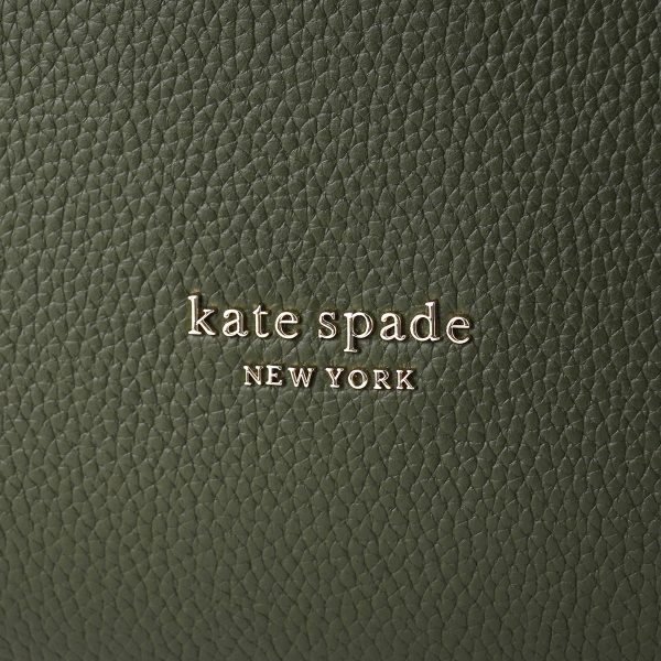 gktk4395301 8 Kate Spade KNOTT Large Canvas Tote Bag Green