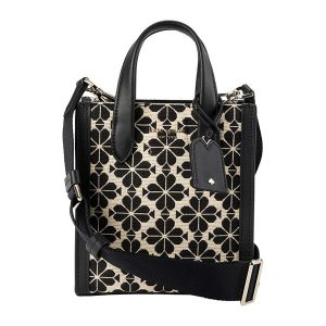 gktk7690250 1 Kate Spade Jacquard Shoulder Bag Black