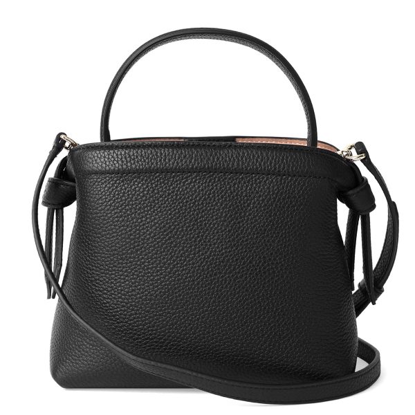 gktkd067001 2 Kate Spade Knott Mini Crossbody Tote Bag Black