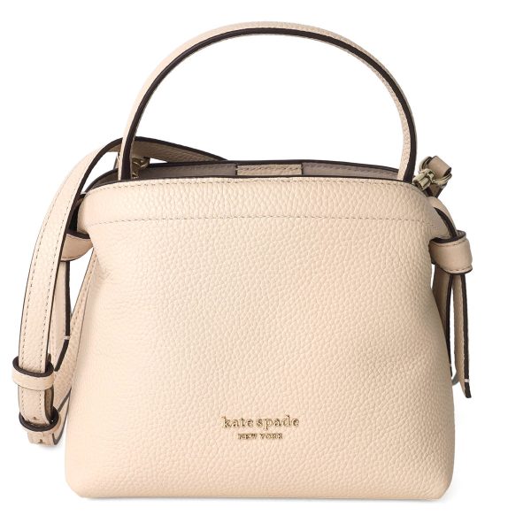 gktkd067650 1 Kate Spade KNOTT Mini Canvas Crossbody Milk Glass