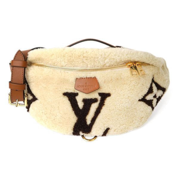 glvm23715 1 Louis Vuitton Waist Bag Ski Bum Beige