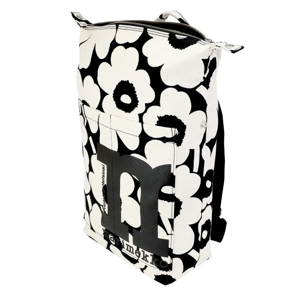 gmr092195908 4 Marimekko Unikko MONO BACKPACK Rucksack Black White