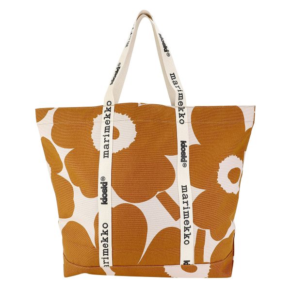 gmr092457878 1 Marimekko Carrier KIOSKI BIG UNIKKO Tote Brown