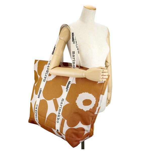 gmr092457878 6 Marimekko Carrier KIOSKI BIG UNIKKO Tote Brown