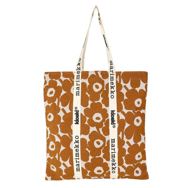 gmr092458878 2 Marimekko Carrier KIOSKI MIDI UNIKKO Tote Brown