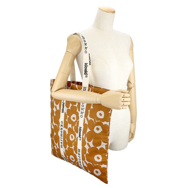 gmr092458878 6 Marimekko Carrier KIOSKI MIDI UNIKKO Tote Brown