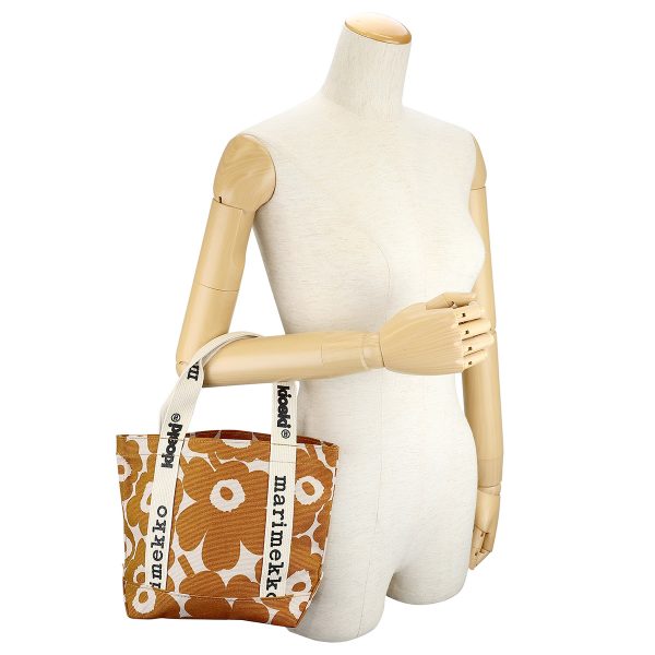 gmr092459878 6 Marimekko Carrier MINI UNIKKO Tote Brown