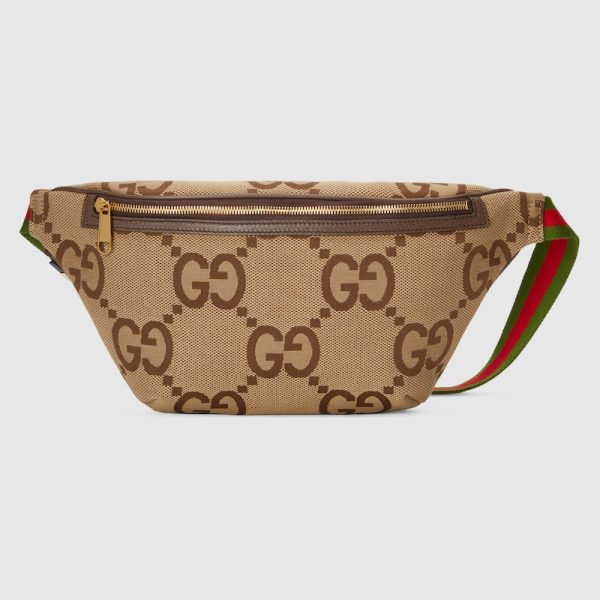 gu 1055 1 Gucci Jumbo GG Belt Bag Genuine