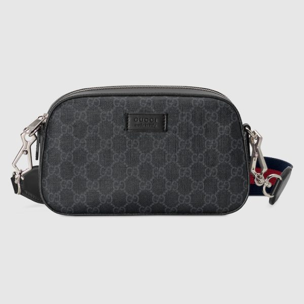 gu 1093 1 Gucci GG Supreme Canvas Crossbody Bag