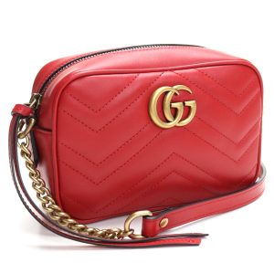 guc448065031 1 Gucci GG Marmont Chain Shoulder Bag