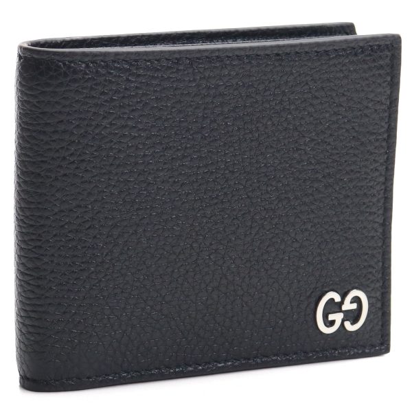 guc473922031 1 GUCCI DORIAN Bifold Wallet Leather Black