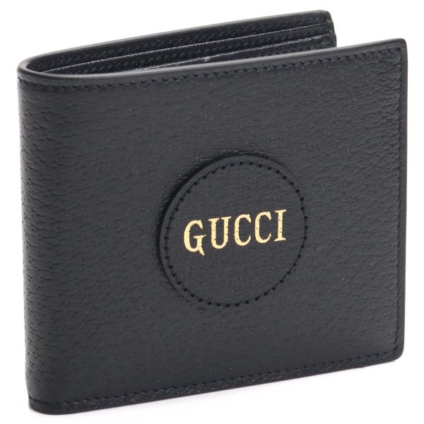 guc643875011 1 GUCCI RETROSPECTIVE Bifold Wallet Leather Black