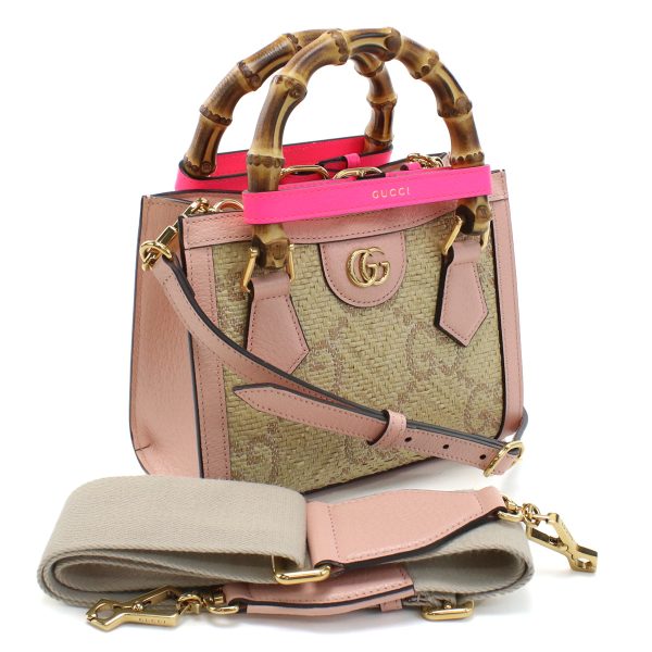 guc702732011 1 GUCCI Handbag Leather Pink