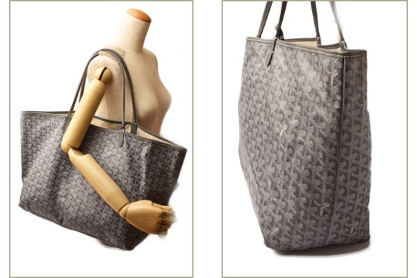 gy 18 002 2 Goyard Saint Louis tote bag gray