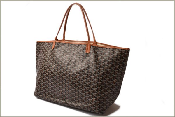 gy 18 005 11 Goyard Saint Louis tote bag black brown