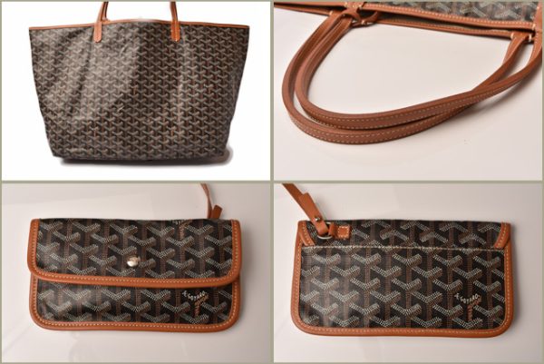 gy 18 005 3 Goyard Saint Louis tote bag black brown