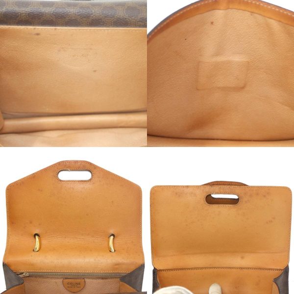 ho230730xc07 8 Celine Handbag PVC Leather Brown